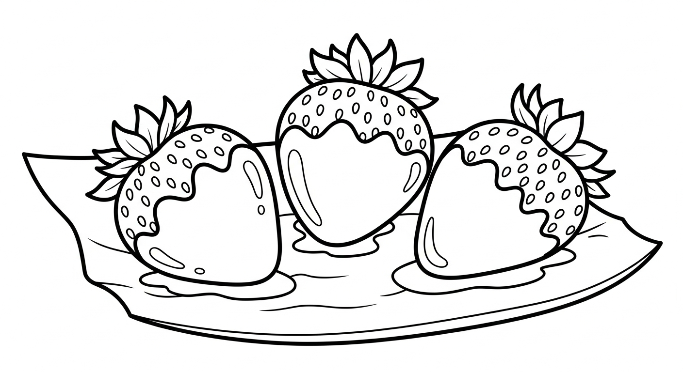 a imprimer coloriage Fraise updated gratuit