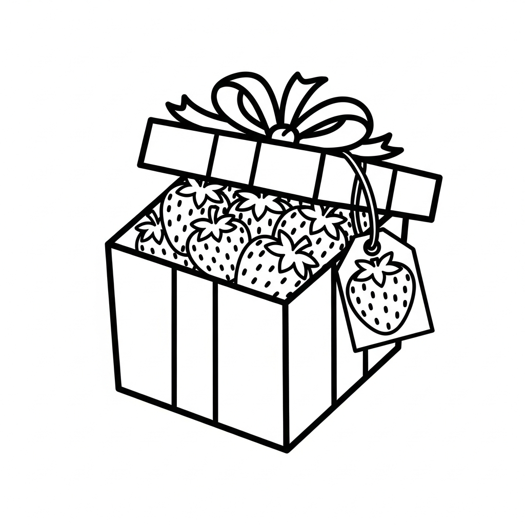 coloriage Fraise updated et dessins