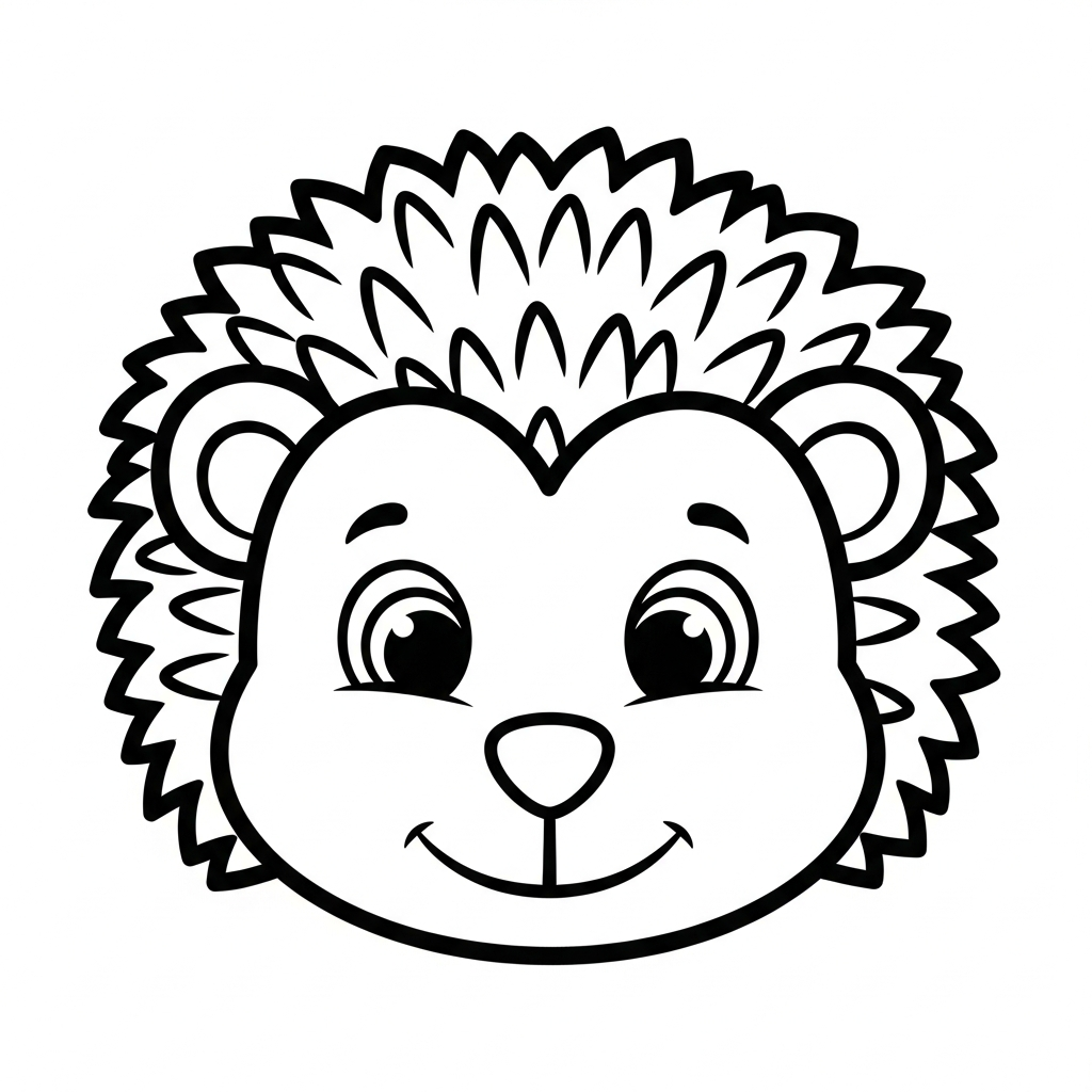 imprimer coloriage Hérisson updated gratuit