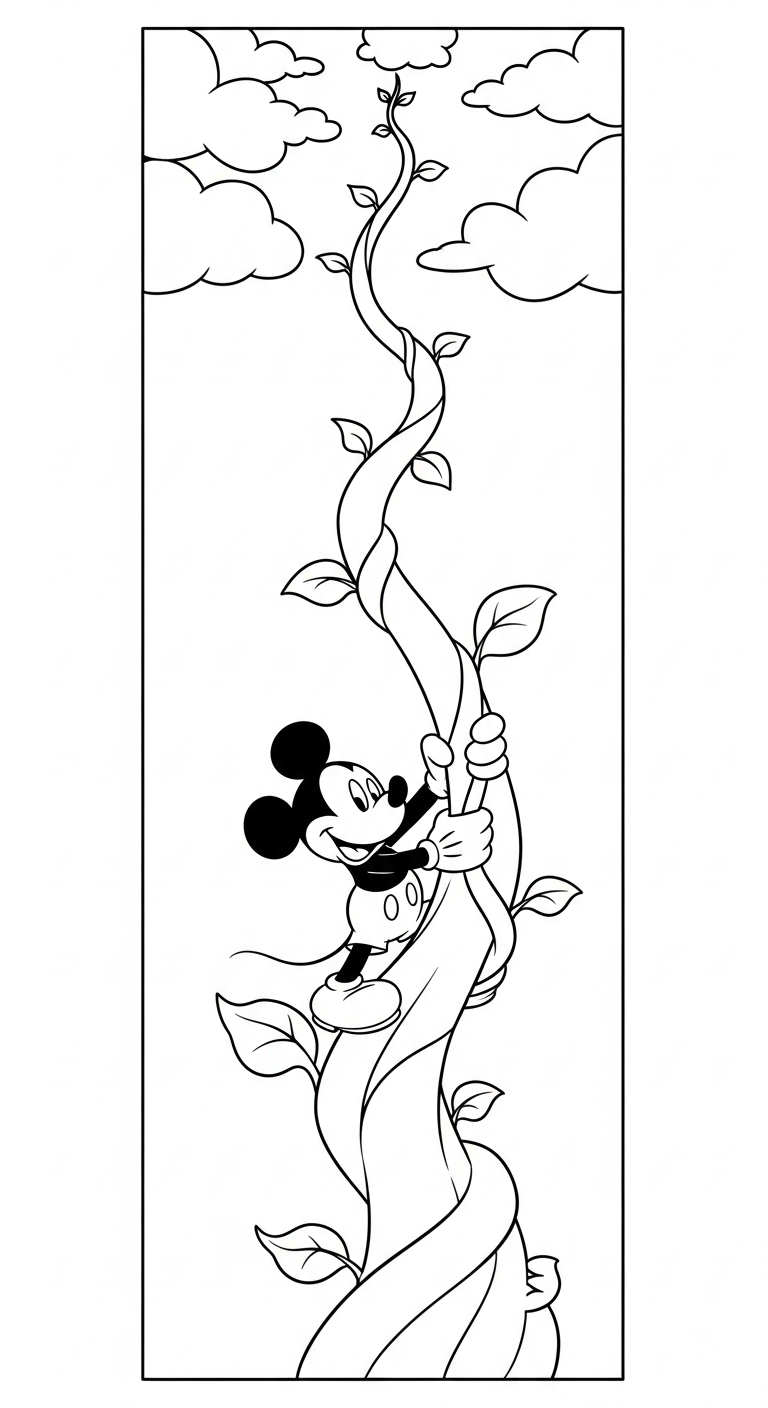 coloriage Mickey Mouse updated a imprimer