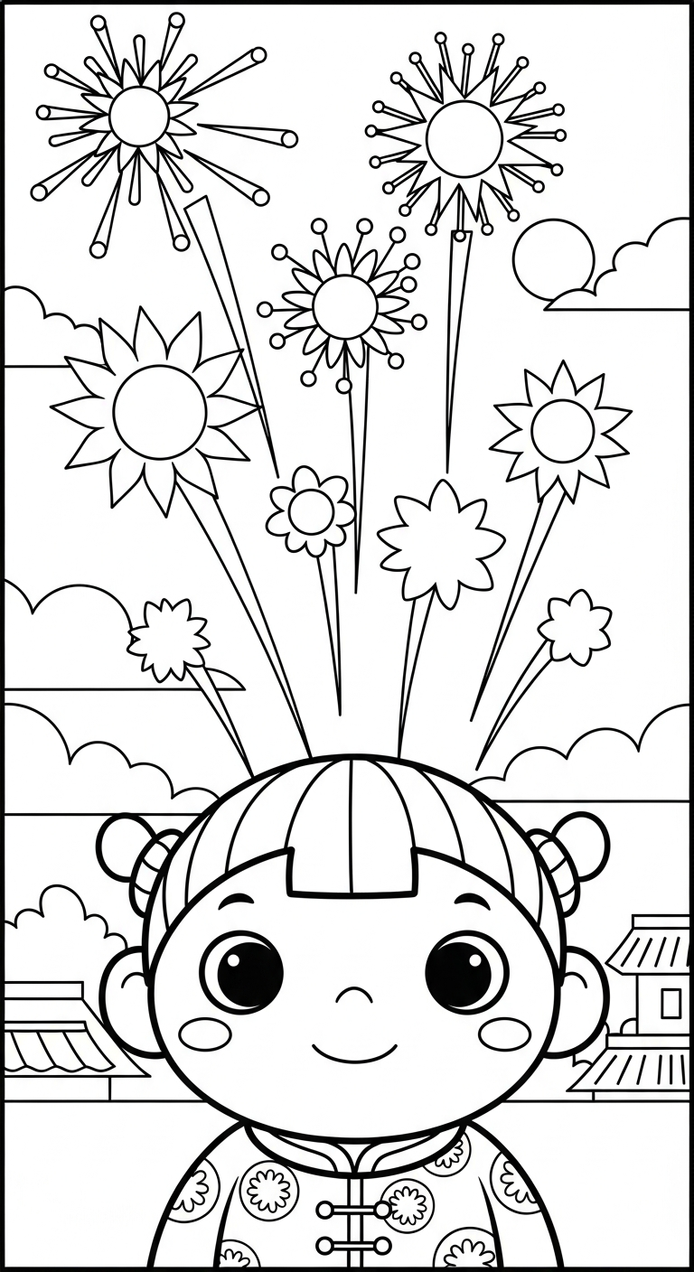 coloriage Nouvel An Chinois updated a imprimer gratuitement