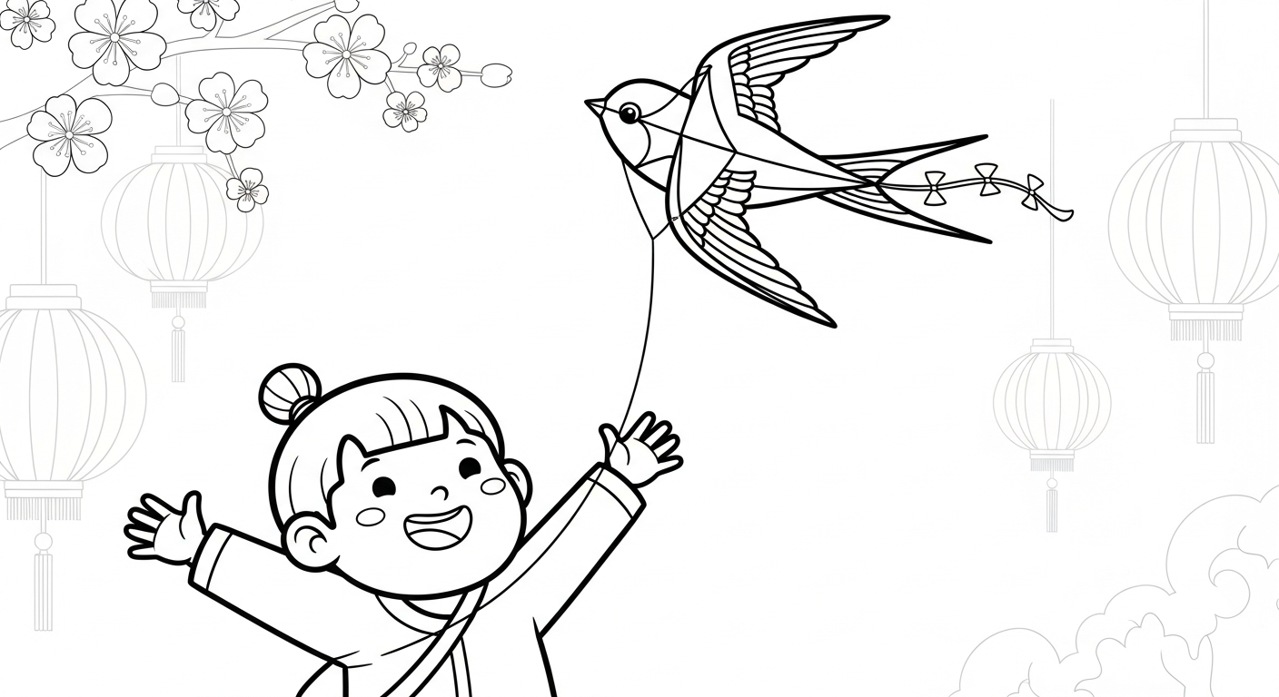 coloriage Nouvel An Chinois updated et dessin a imprimer 1