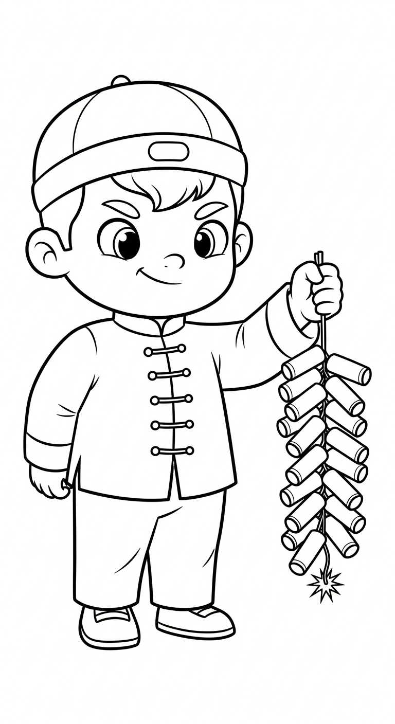 coloriage Nouvel An Chinois updated et dessin a imprimer