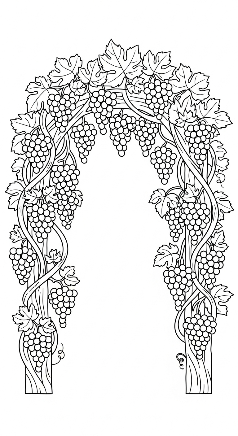 coloriage Raisin updated pour enfant de 5 ans 1