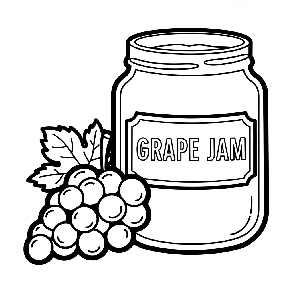 imprimer coloriage Raisin updated pour enfant