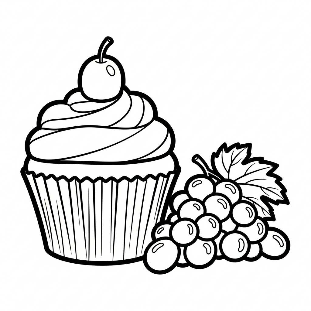 coloriage Raisin updated et dessin a imprimer