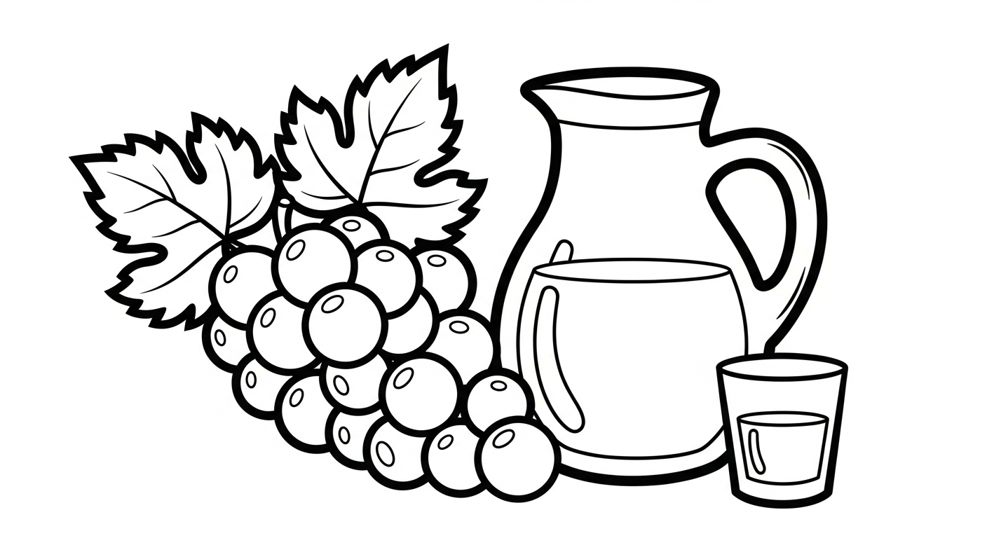 imprimer coloriage Raisin updated gratuit