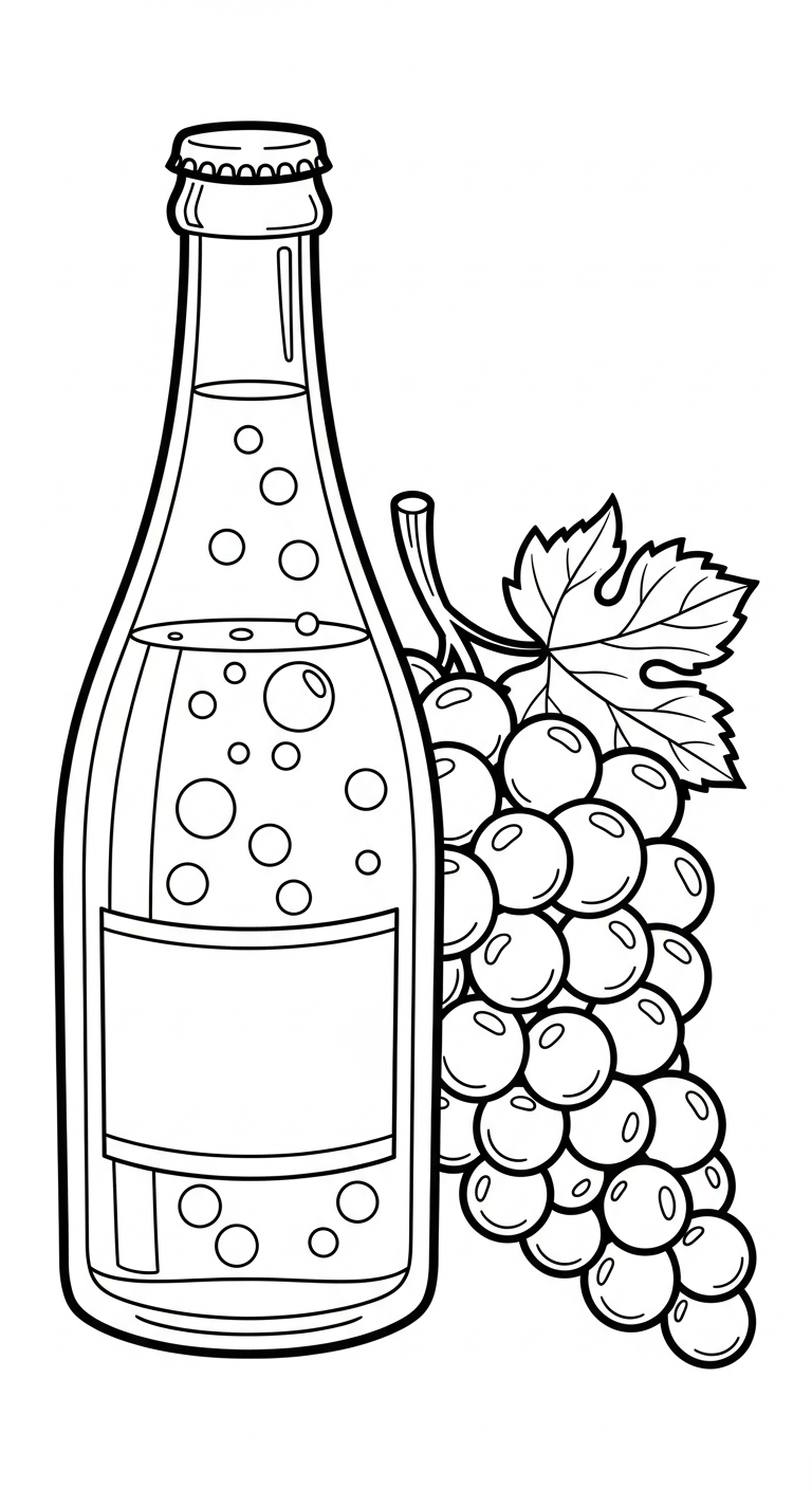 coloriage Raisin updated et dessin a imprimer 1