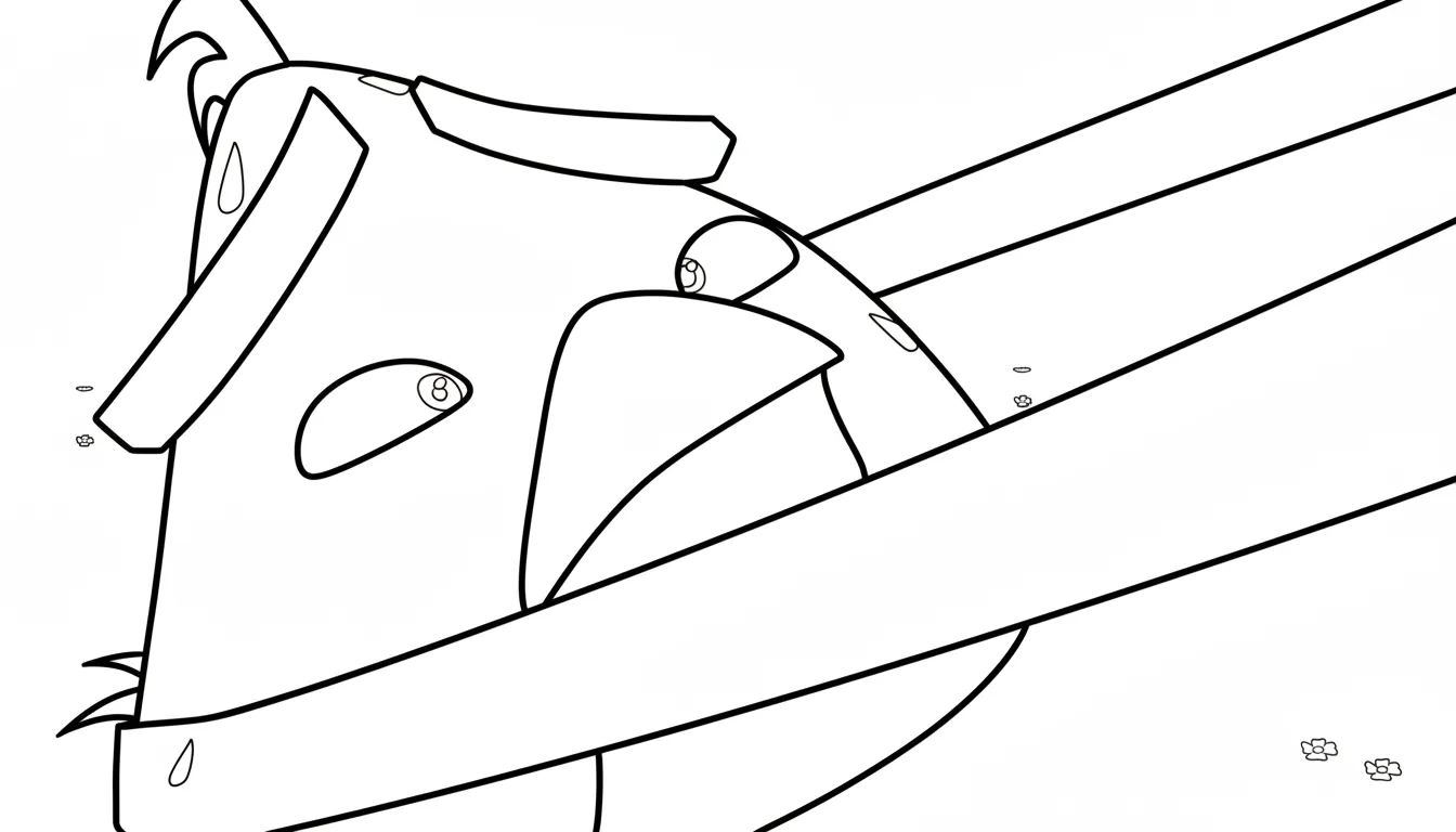 imprimer coloriage Angry Birds