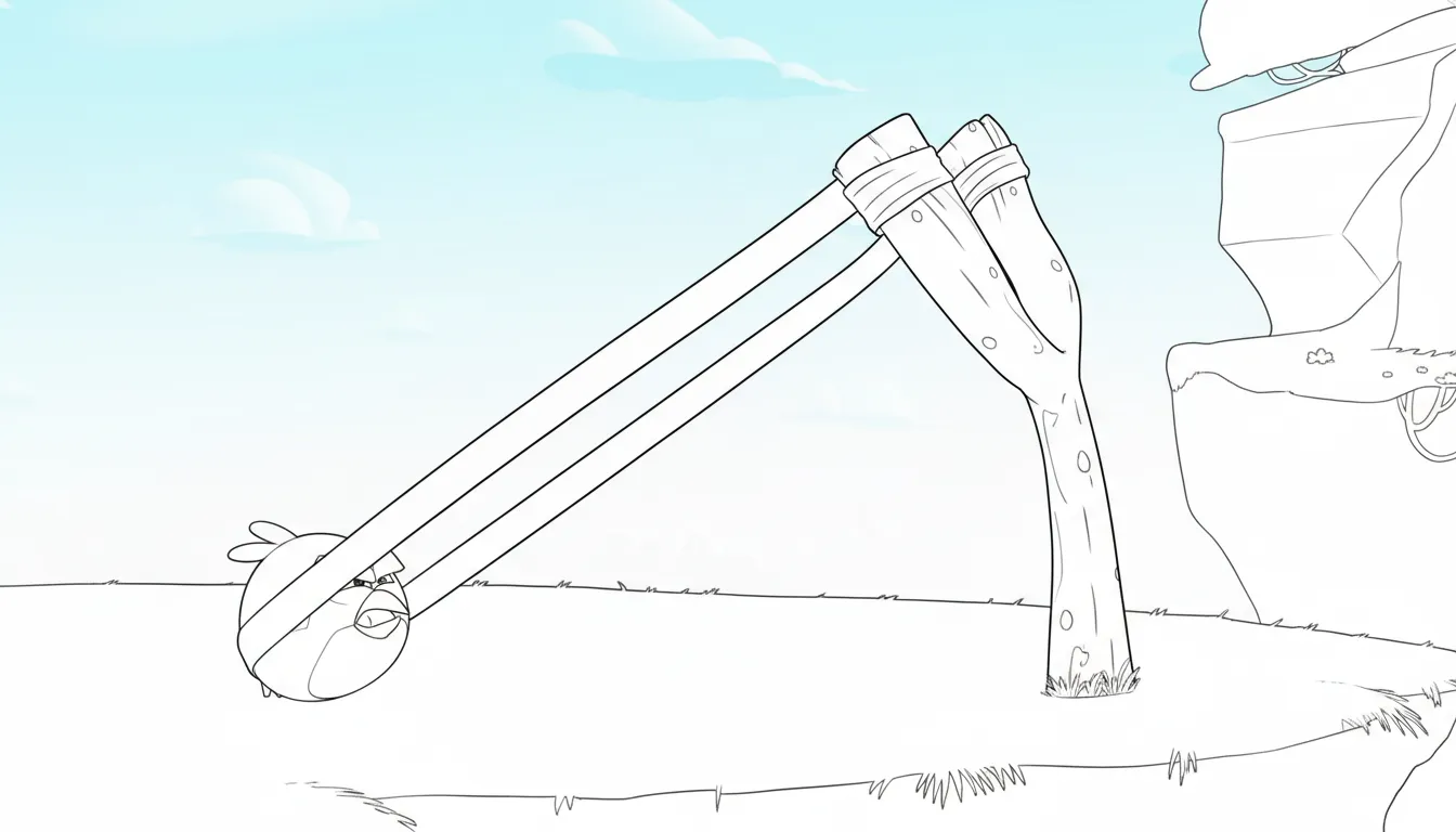 télécharger coloriage Angry Birds gratuit