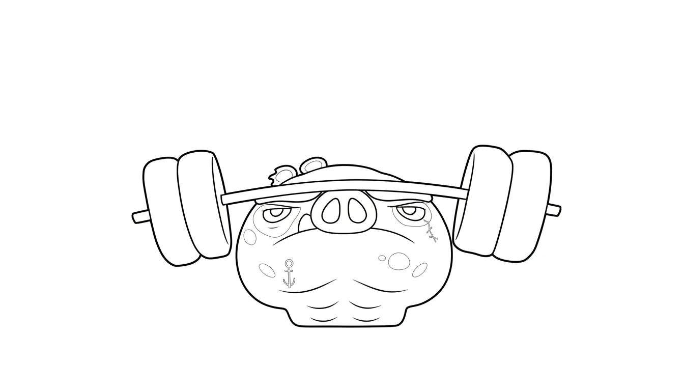 image de coloriage Angry Birds pour enfant 1