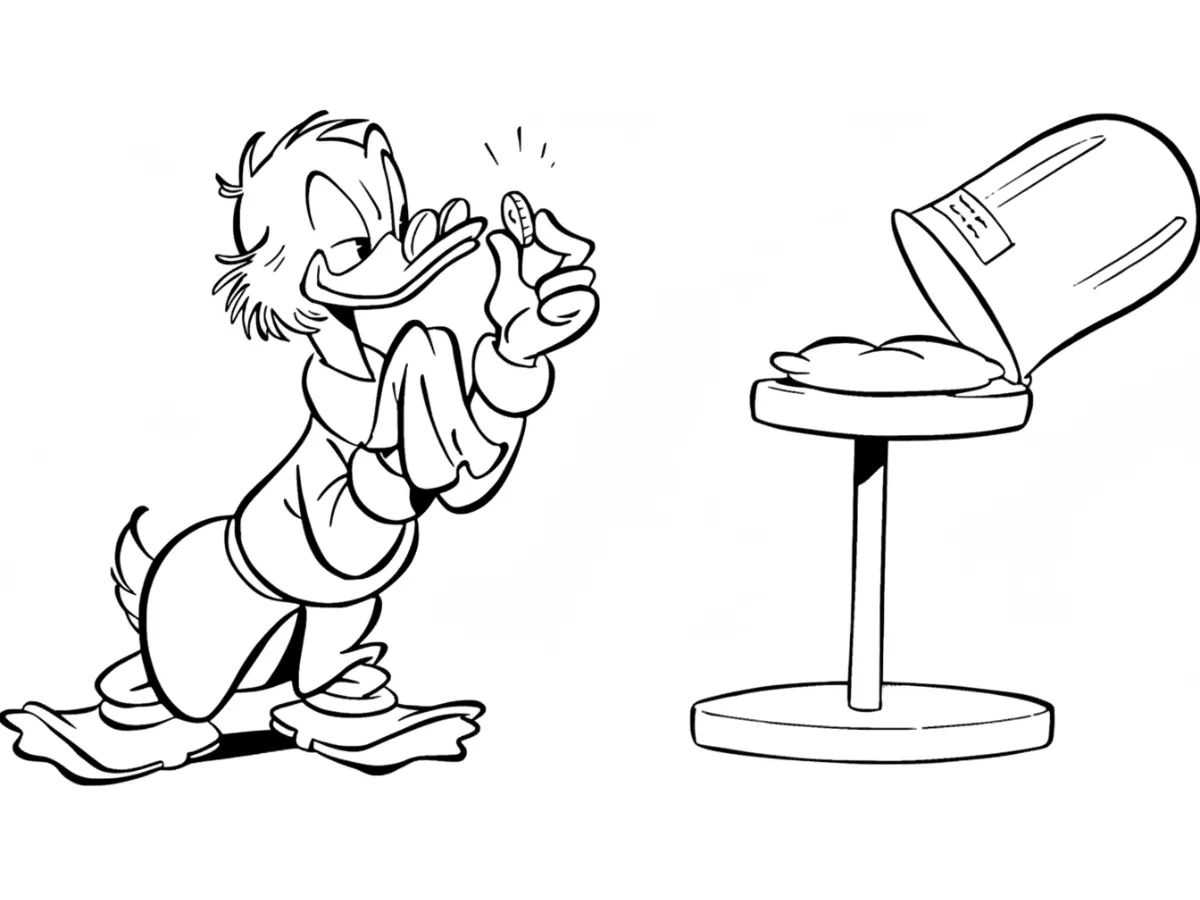 coloriage DuckTales gratuit à imprimer