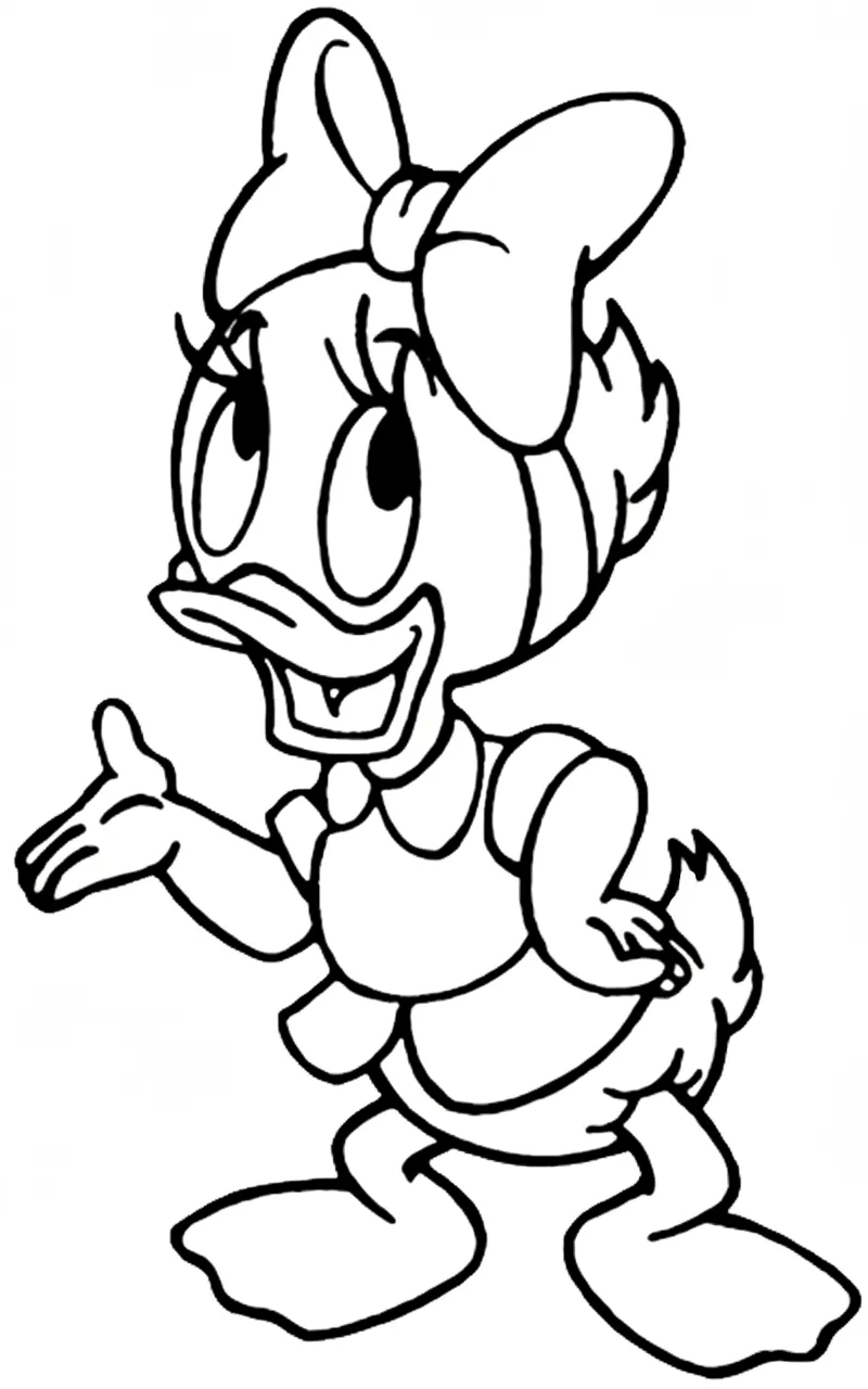 coloriage DuckTales pour enfant de 10 ans
