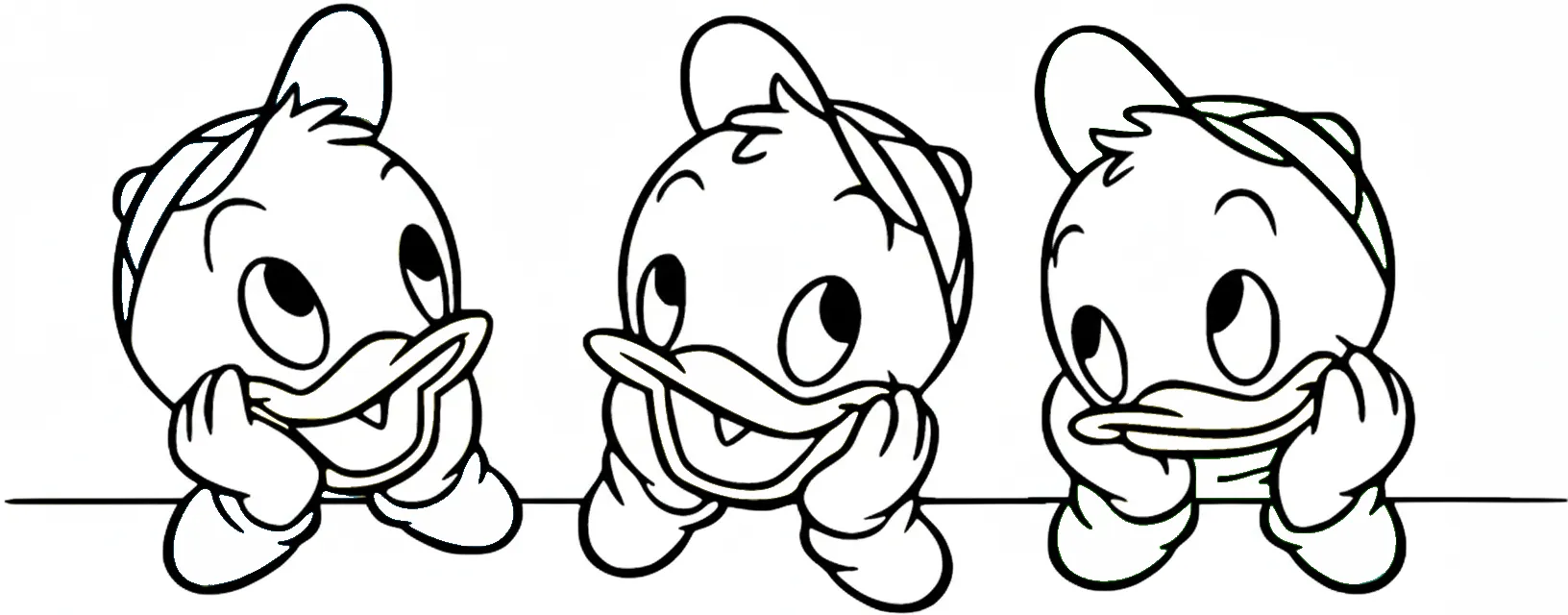 coloriage DuckTales gratuit a imprimer