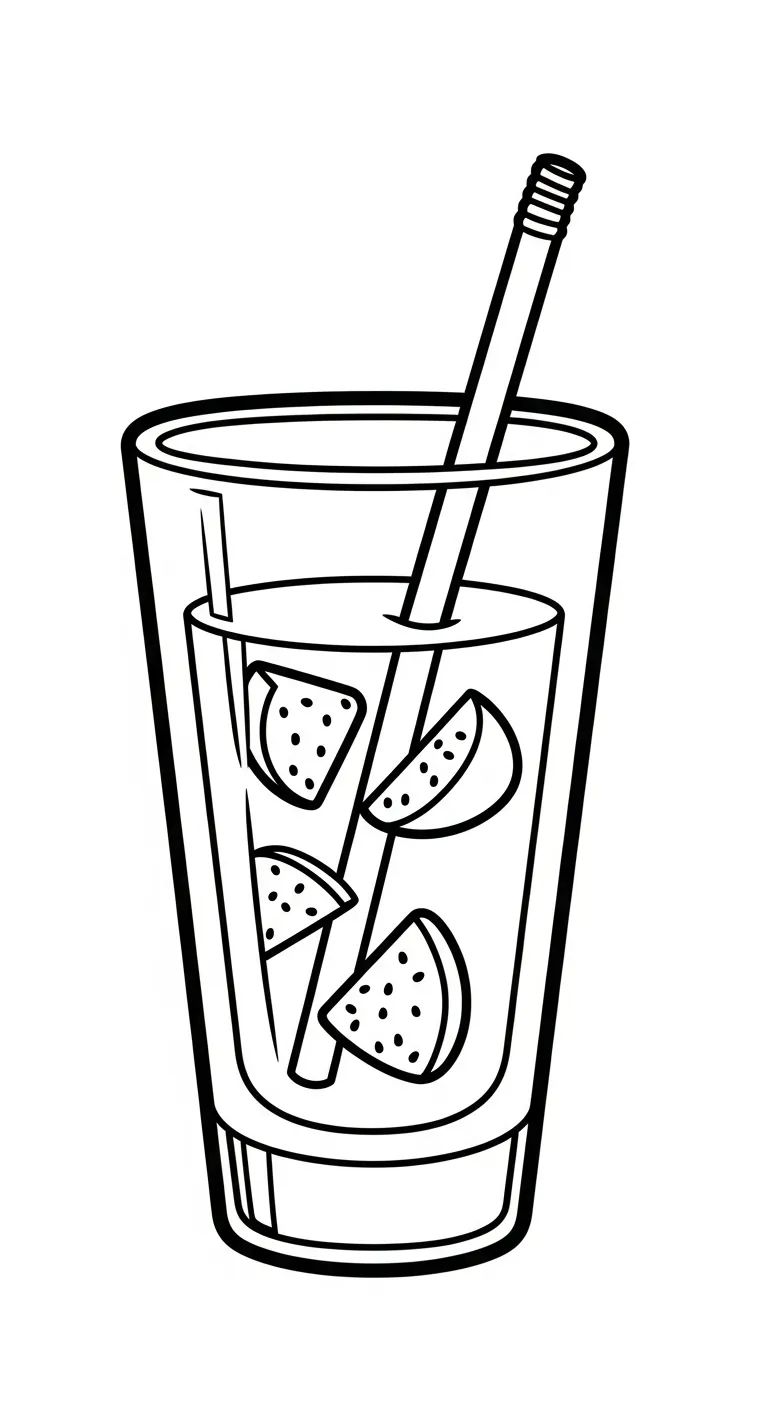 coloriage Fruit du Dragon pour primaire