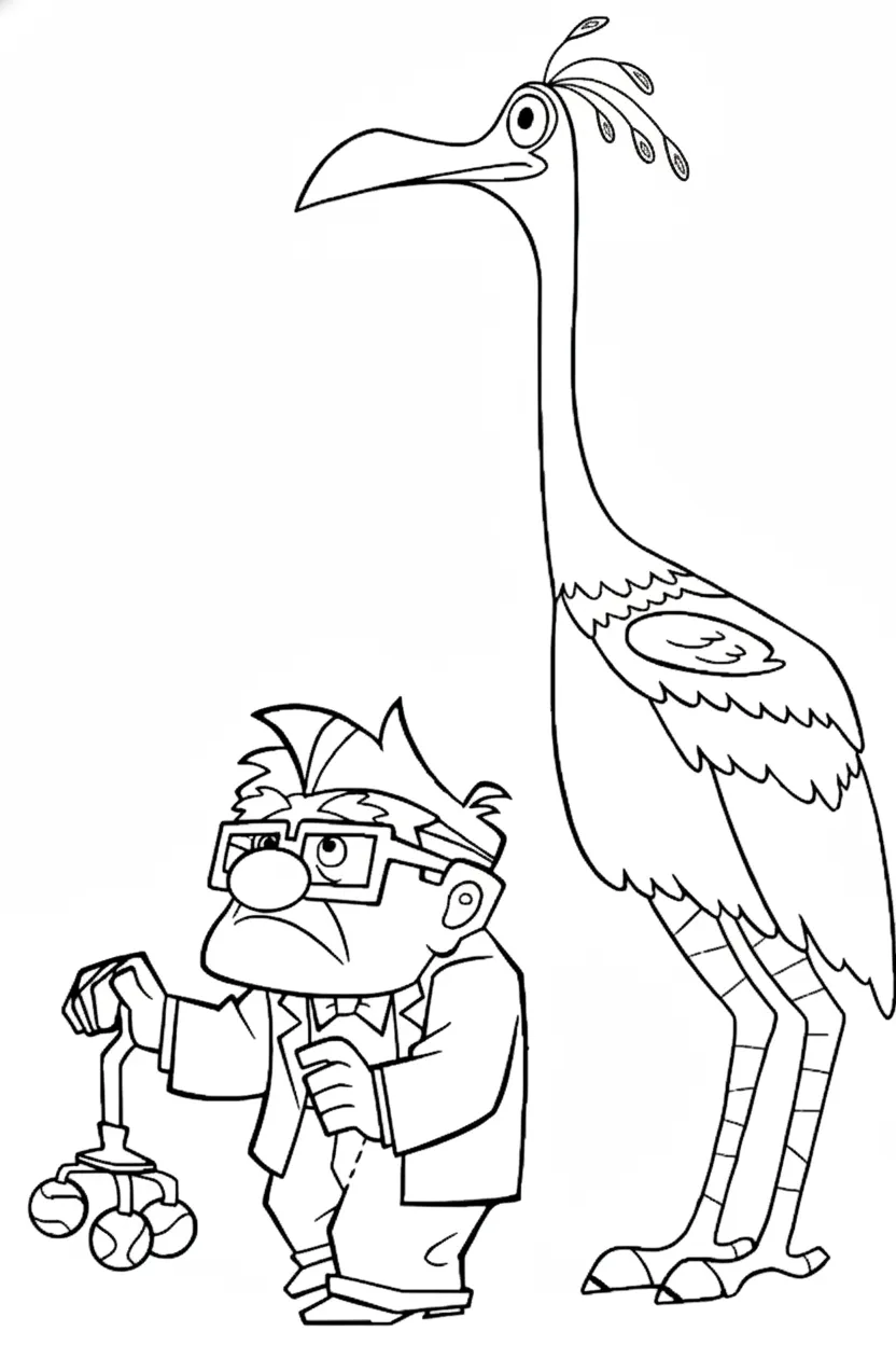 télécharger coloriage Là Haut gratuit