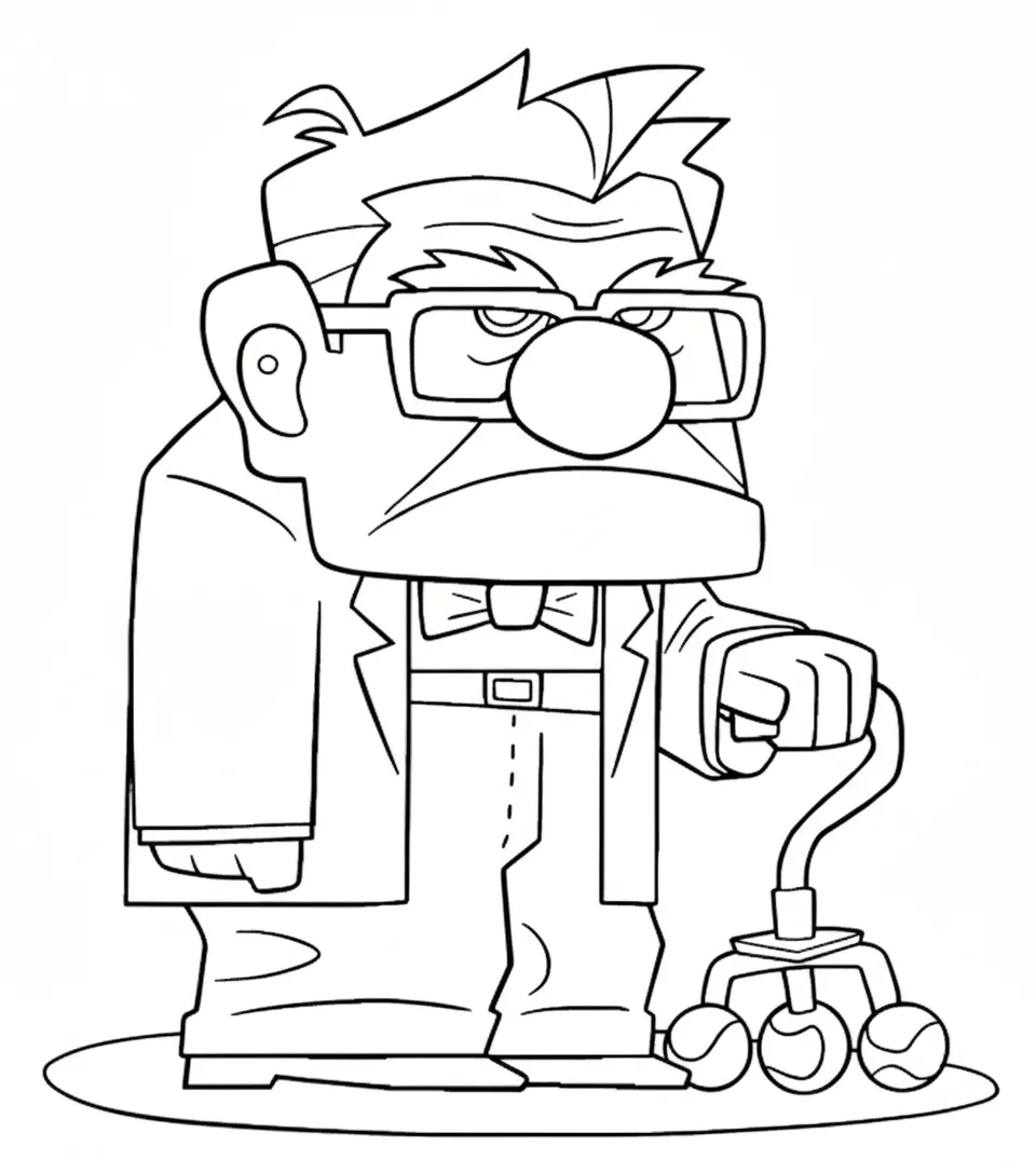 coloriage Là Haut a dessiner et imprimer