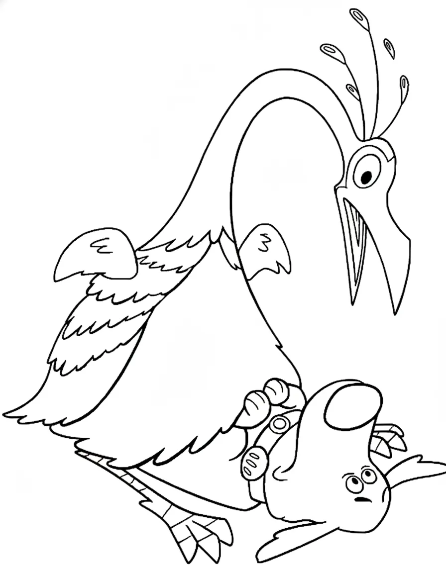 coloriage Là Haut a dessiner et imprimer 1