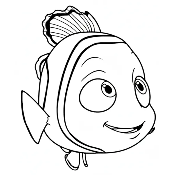 coloriage Le Monde de Nemo gratuit à imprimer
