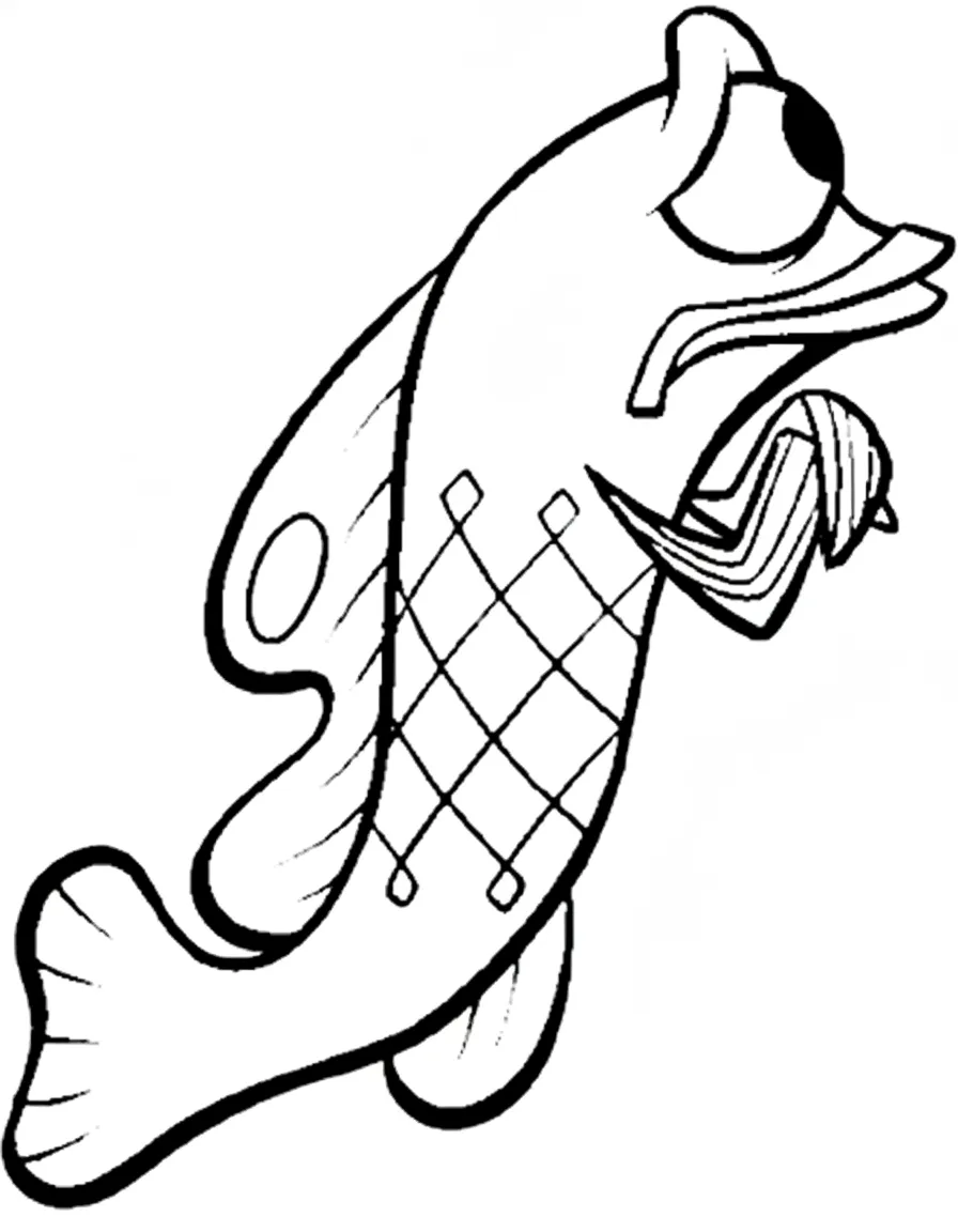 coloriage Le Monde de Nemo pour enfant de 2 ans