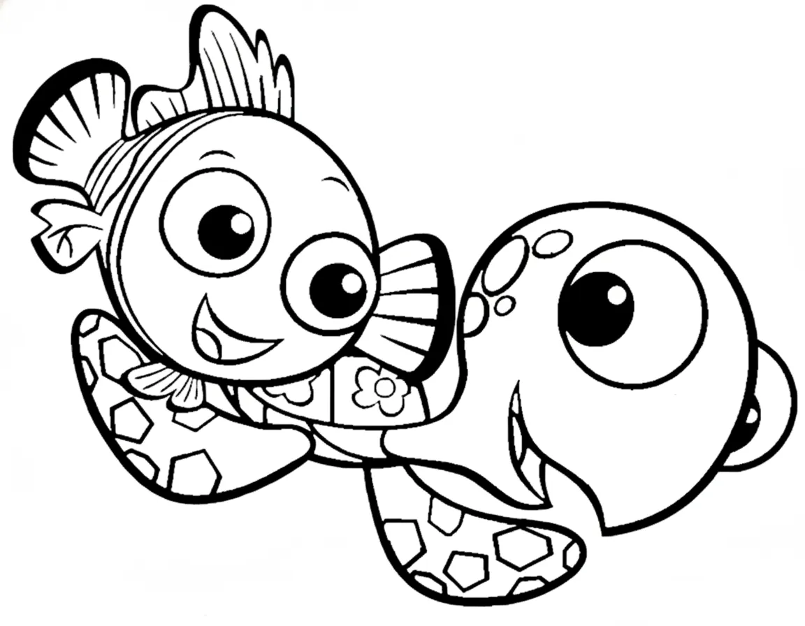 coloriage Le Monde de Nemo en ligne pour enfant