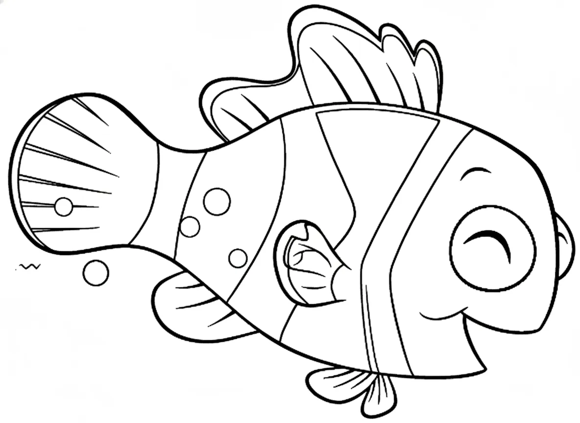 coloriage Le Monde de Nemo a dessiner en ligne 2