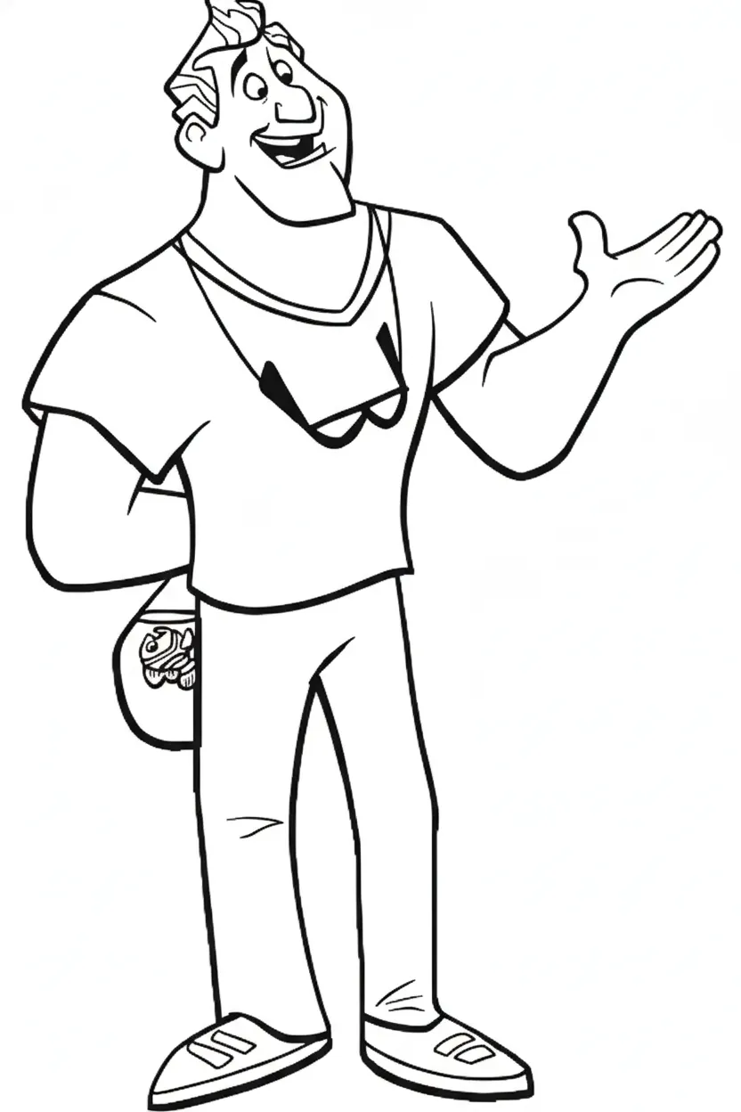 coloriage Le Monde de Nemo a dessiner et imprimer