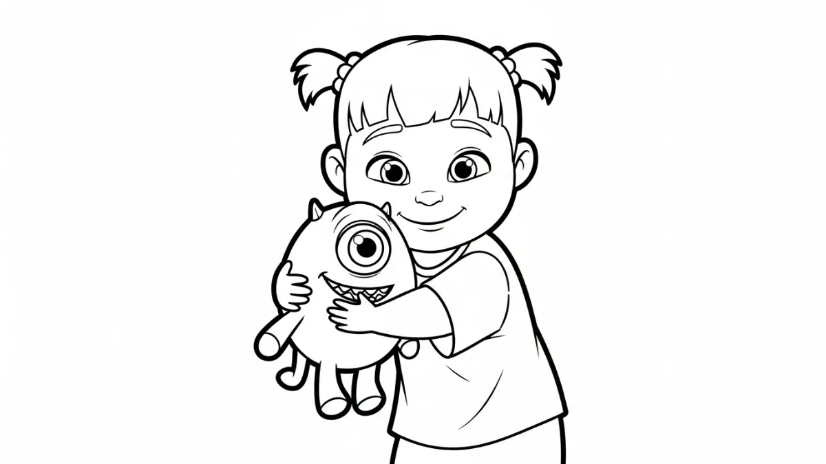 coloriage Monsters Inc à imprimer gratuitement