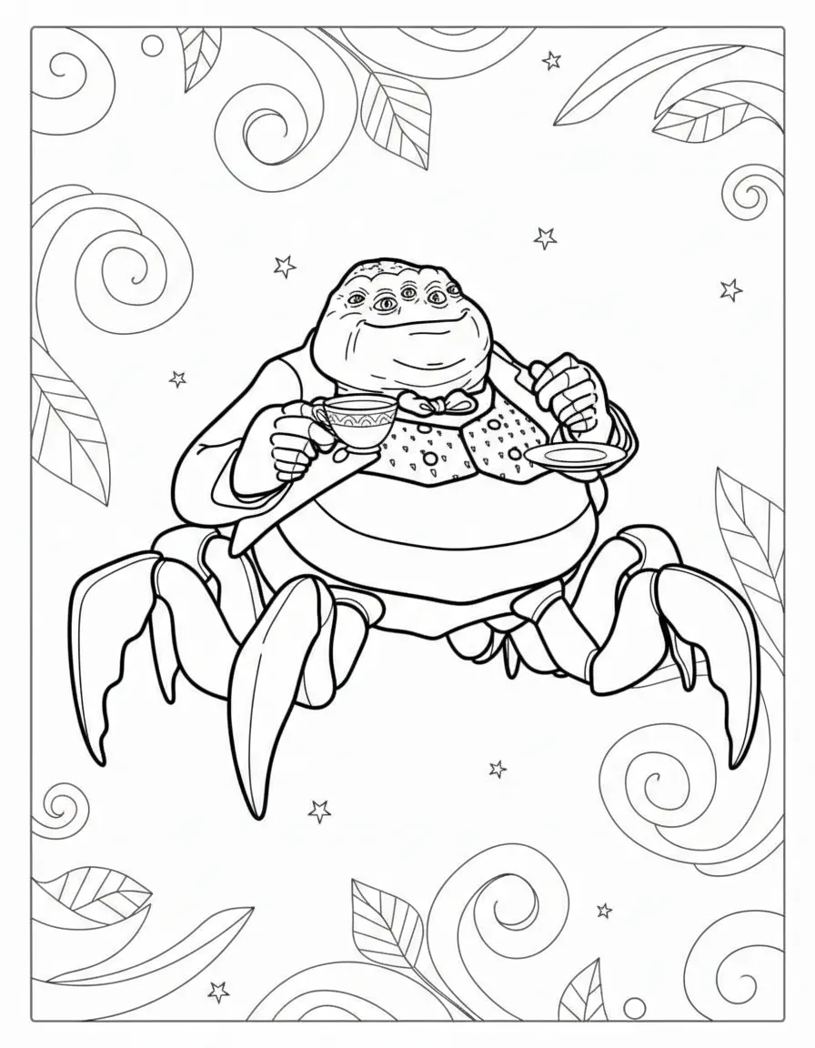 coloriage Monsters Inc et decoupage a imprimer gratuit