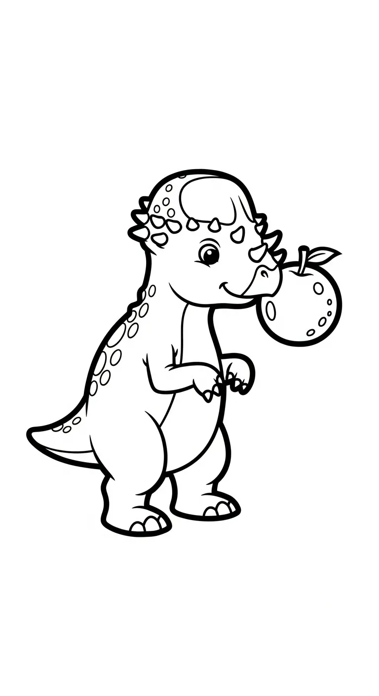 a imprimer coloriage Pachycephalosaurus gratuit