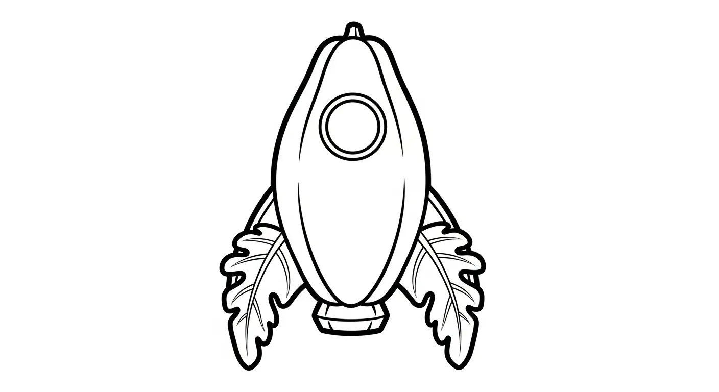 télécharger coloriage Papayer gratuit