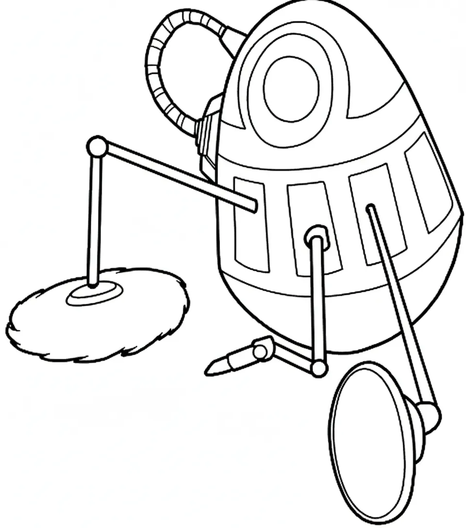 coloriage Wall E et découpage à imprimer