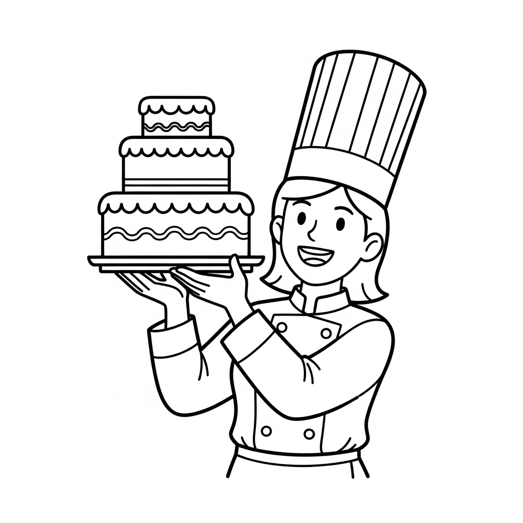 Uppdaterad kockmålarbild att skriva ut för ett 7-årigt barn