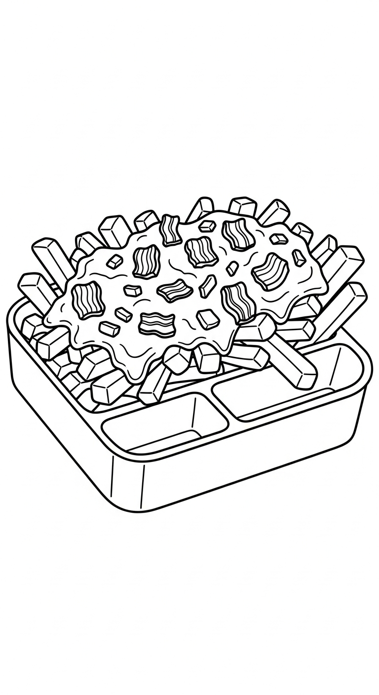 coloriage Frites updated pour primaire