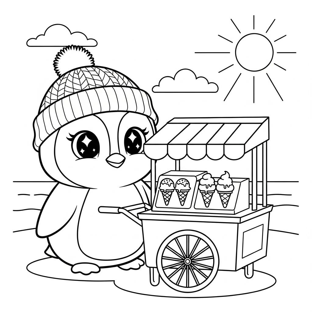 coloriage Kawaii Animaux updated a dessiner en ligne 1