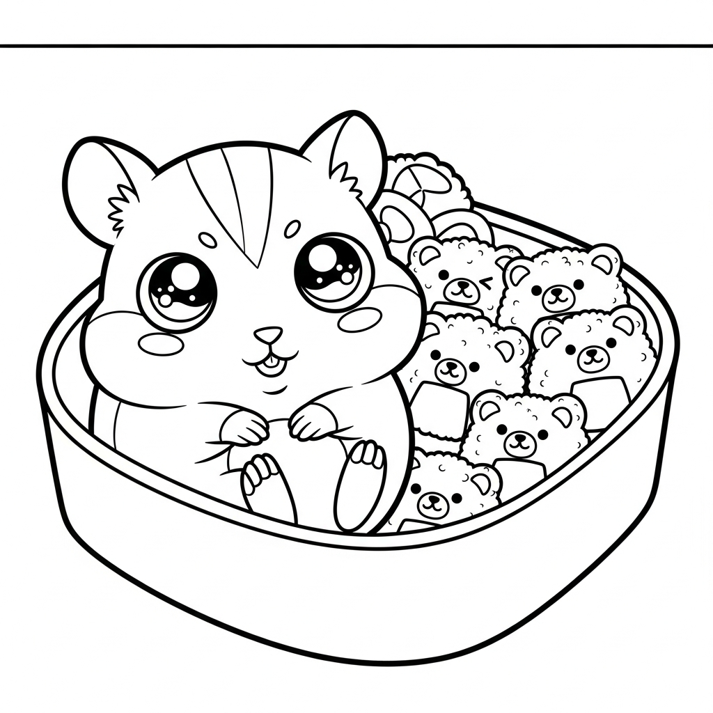 87 Kawaii Dieren Kleurplaat Gratis Cuteness Explosion
