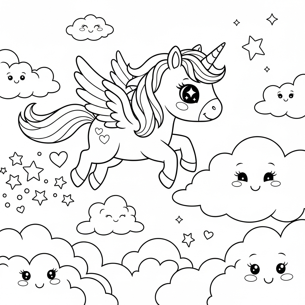 coloriage Kawaii Animaux updated à imprimer gratuitement pdf 1