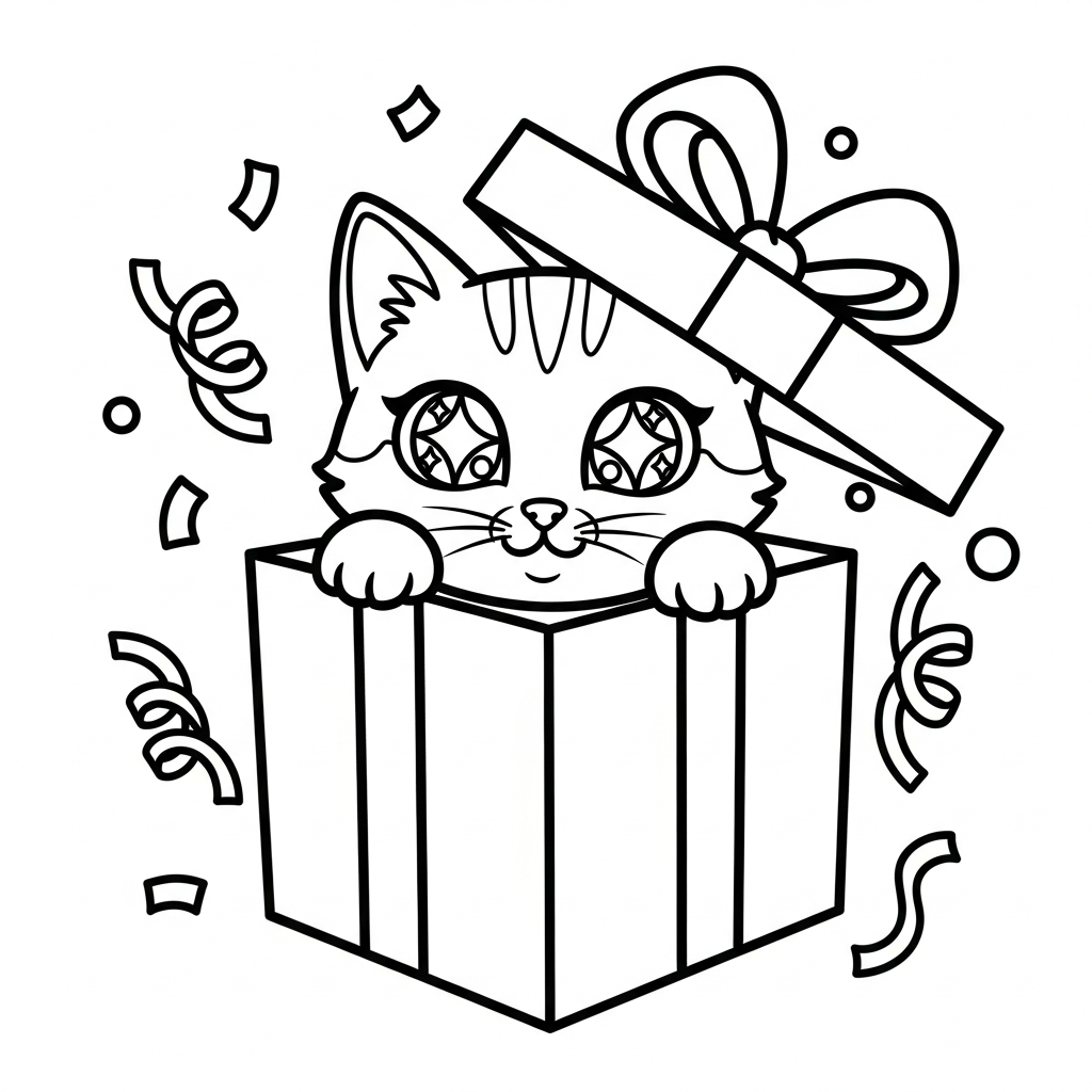 imprimer coloriage Kawaii Animaux updated gratuit