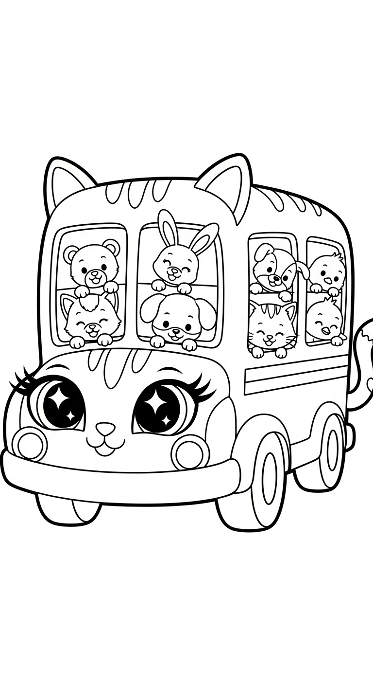 coloriage Kawaii Animaux updated a imprimer