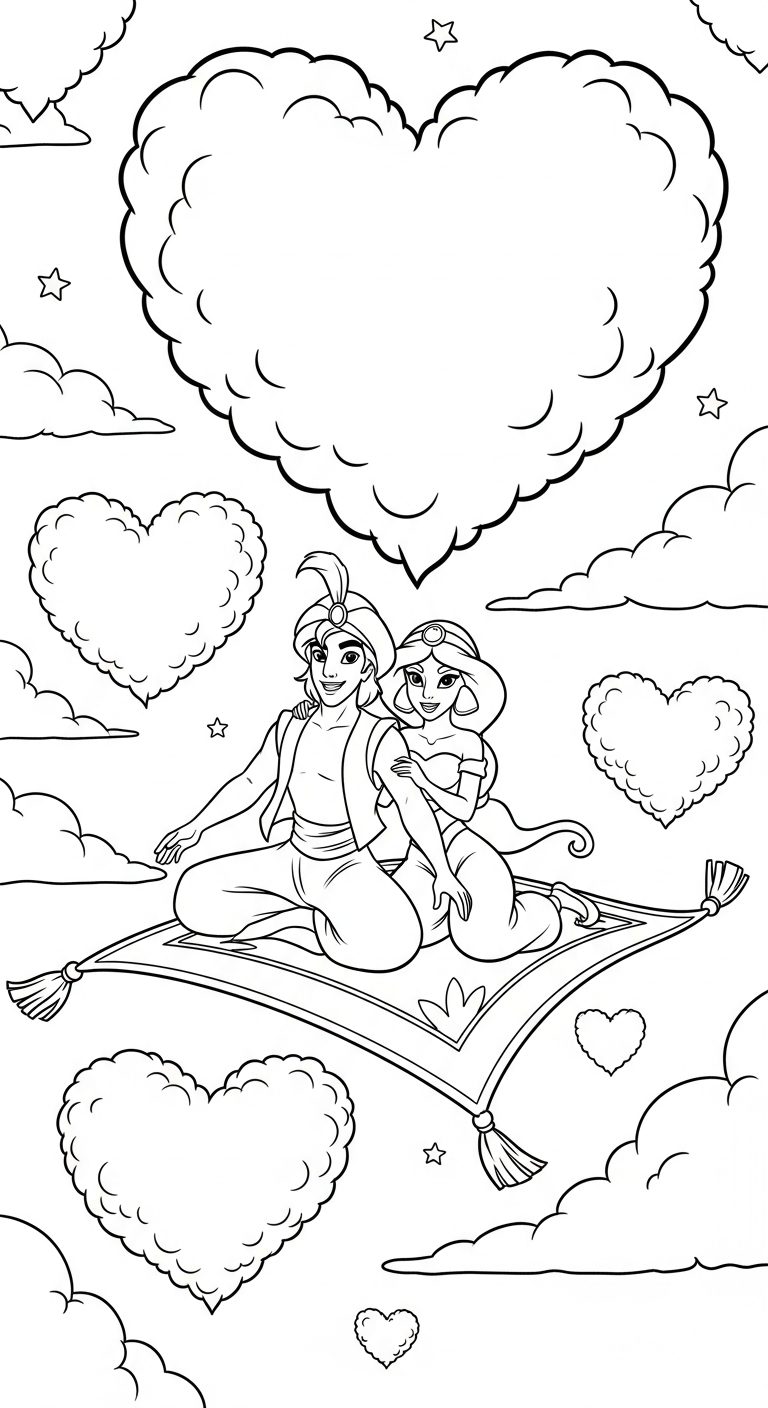 coloriage Saint Valentin updated à imprimer gratuit