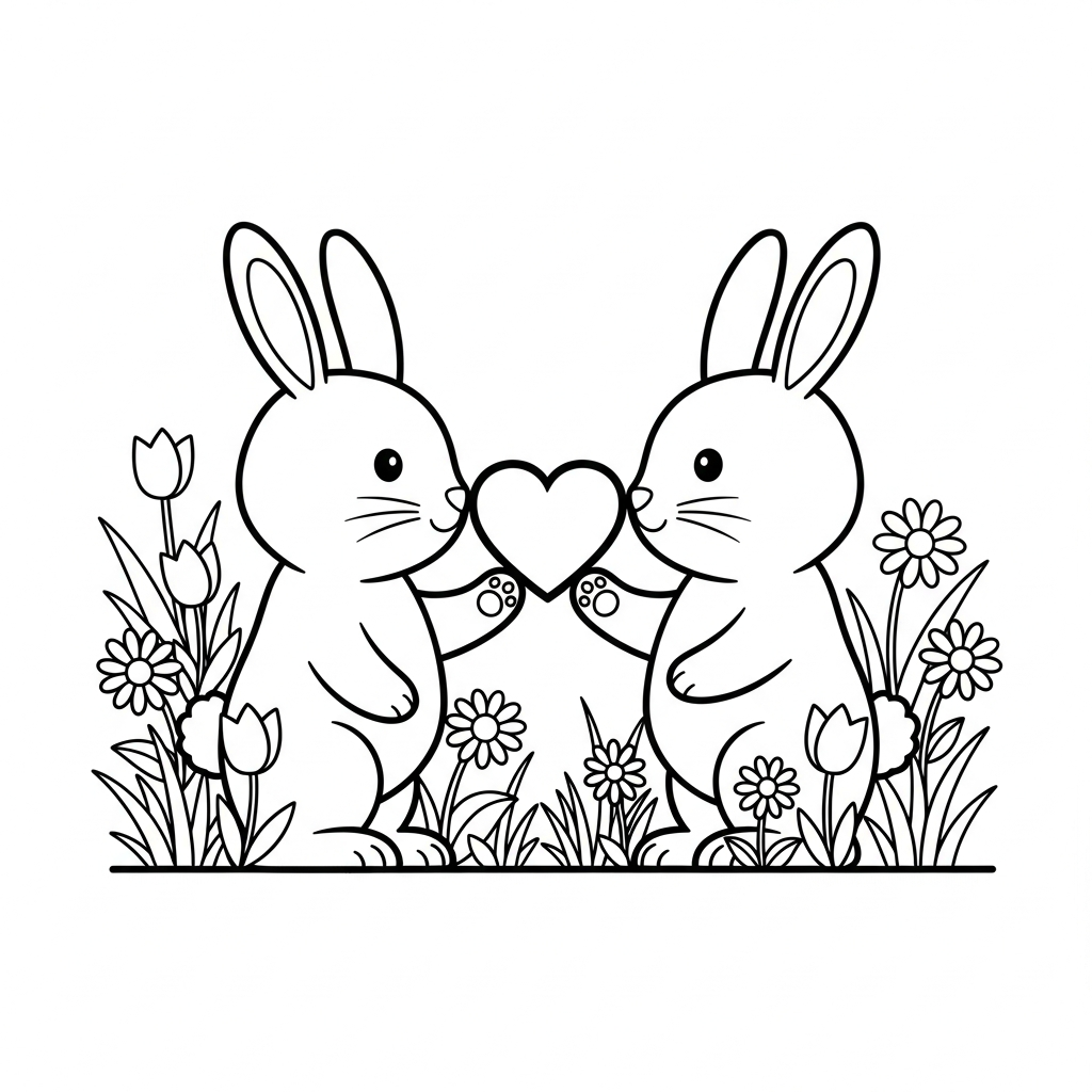 coloriage Saint Valentin updated à imprimer pour enfant de 10 ans 3