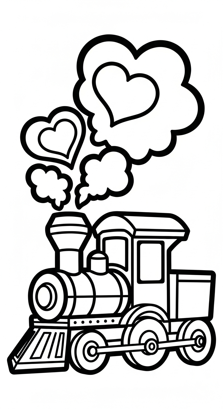 coloriage Saint Valentin updated pour enfant de 2 ans