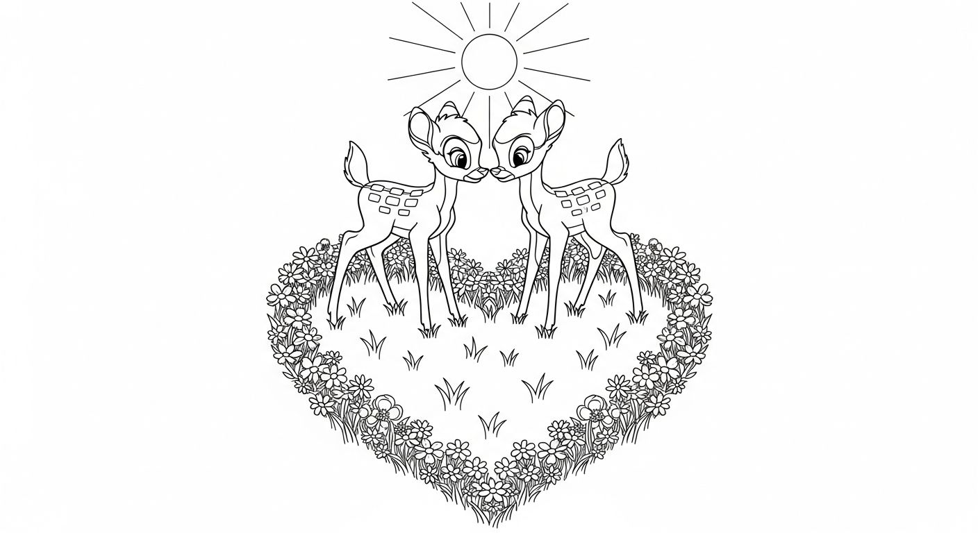 coloriage Saint Valentin updated a colorier en ligne