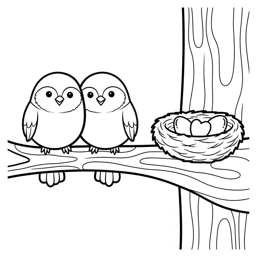 image pour coloriage Saint Valentin updated enfant