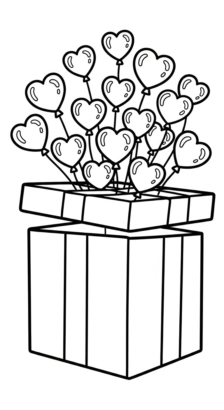 coloriage Saint Valentin updated a imprimer pour enfant de 4 ans