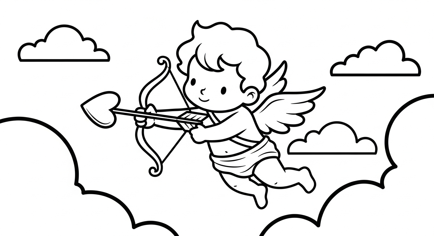 coloriage Saint Valentin updated gratuit a imprimer