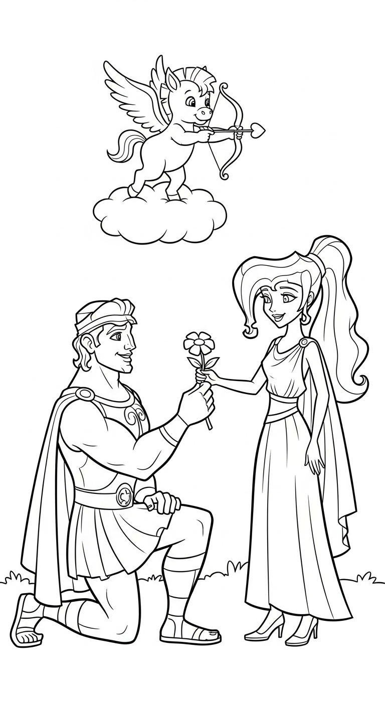 coloriage Saint Valentin updated à imprimer pour enfant de 8 ans