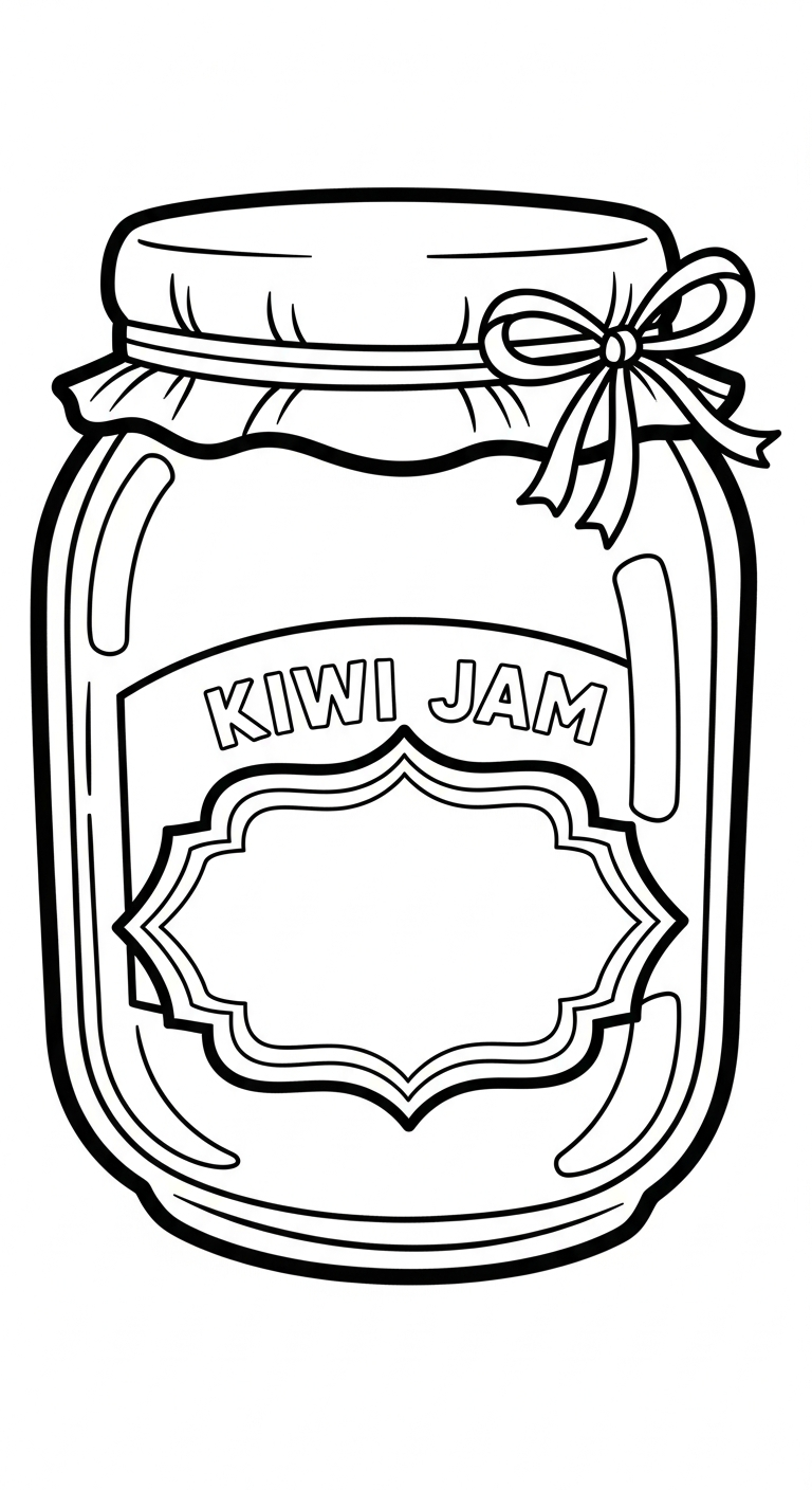 coloriage kiwi et decoupage