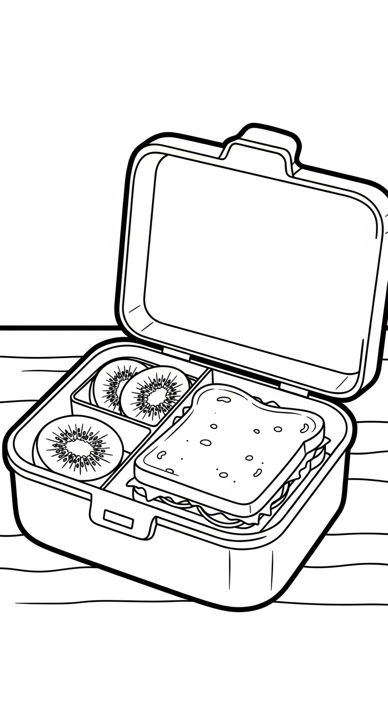 coloriage kiwi et dessins