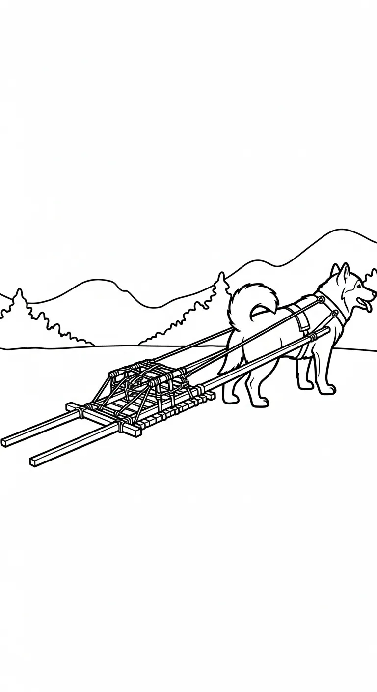 coloriage Amérindiens pour enfant de à imprimer